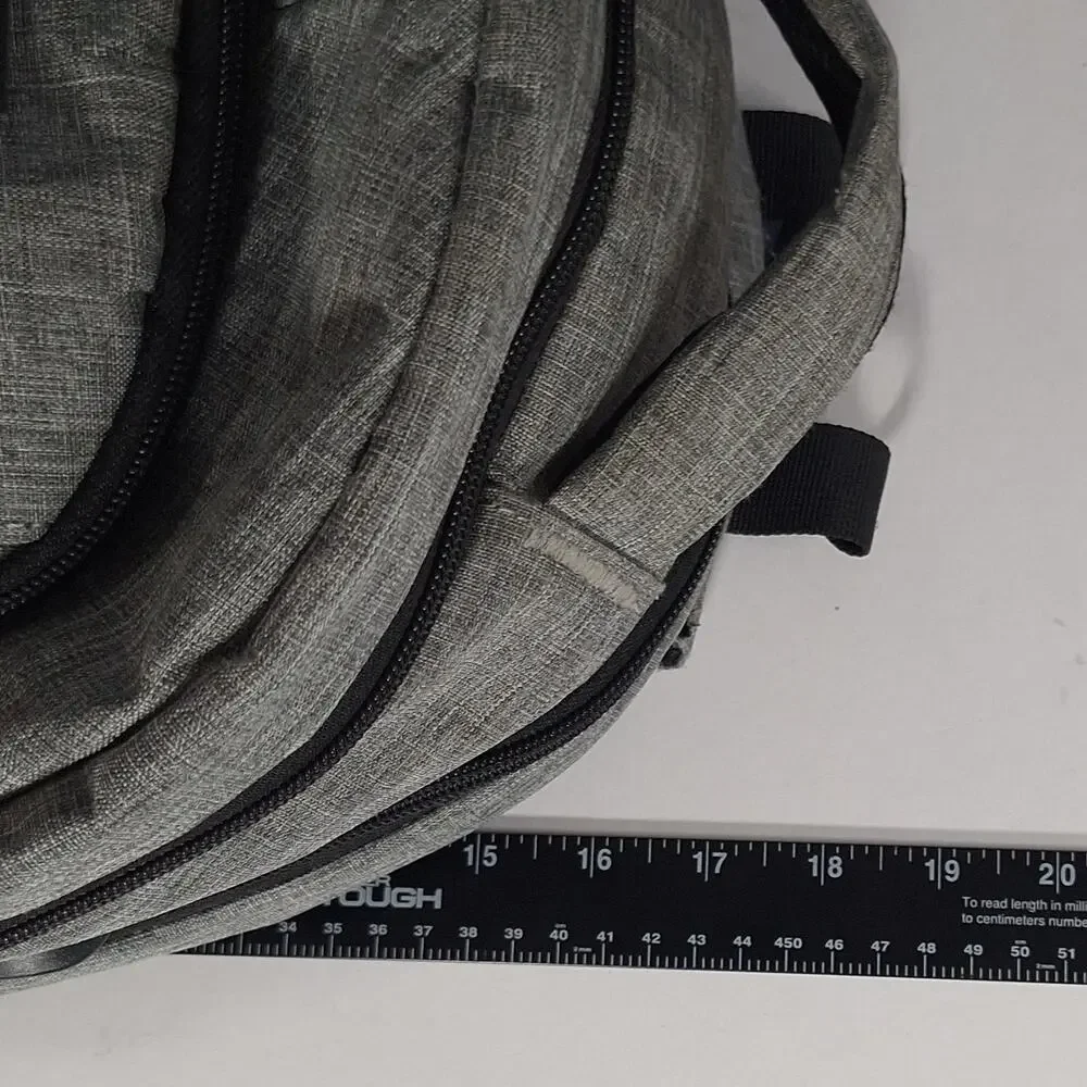 MATEIN Grey Laptop Backpack 15.6” USB Charging Anti-theft Water-Resistant Travel - Picture 13 of 16